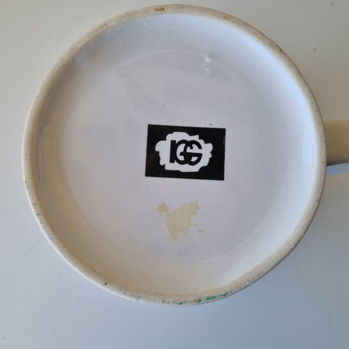 IGG Größenwahn large mug 885 ml with German love message