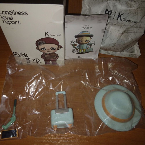 K.Daydream Loneliness Level Report figure #6 Travel Alone "Lonely Journey" new