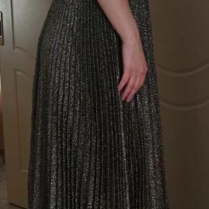 Wedding and baptism dress used, multicolor, size M