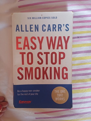 Βιβλίο Allen Carr's Easy Way to Stop Smoking καινούργιο, αγγλική έκδοση