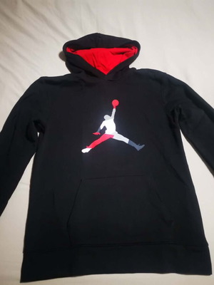 Jordan Zen Masters суитшърт с качулка, черен, XL за деца