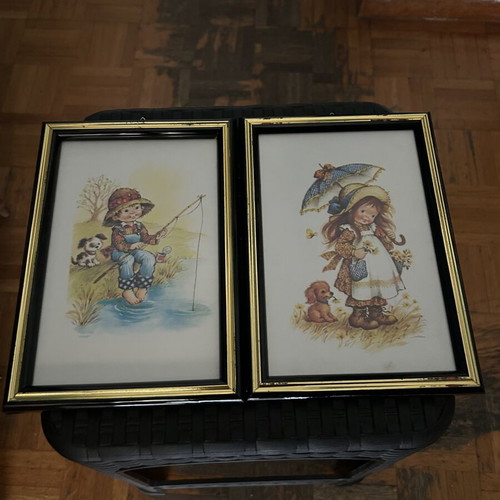 Decorative frames set used, very good condition