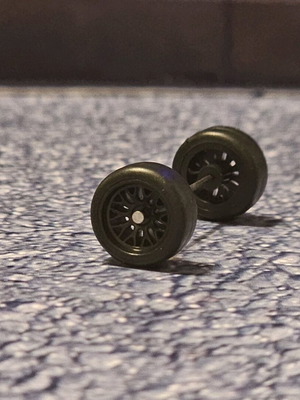 Ζάντες 1:64 για diecast tuning με λάστιχα και άξονες καινούργιες