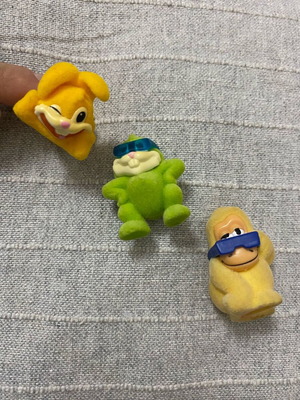 Suede Kinder Animal Figures new
