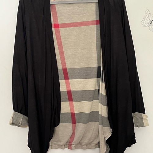 Burberry Brit reversible cardigan used, women's M–L
