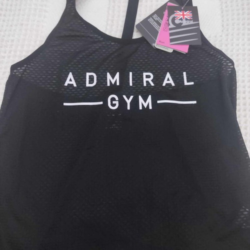 Admiral sports shirt new, size Large, black