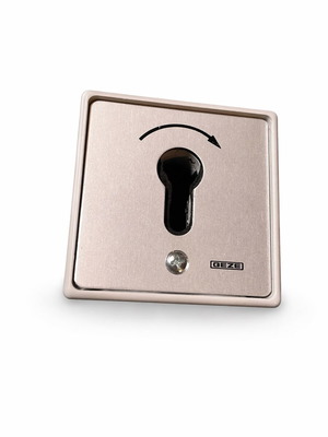 GEZE SCT 221 Key Switch new, silver, IP54