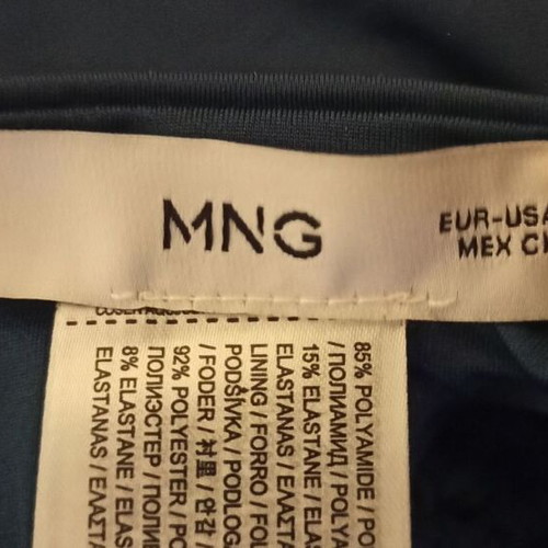 Mango women's swimsuit new, blue, size S