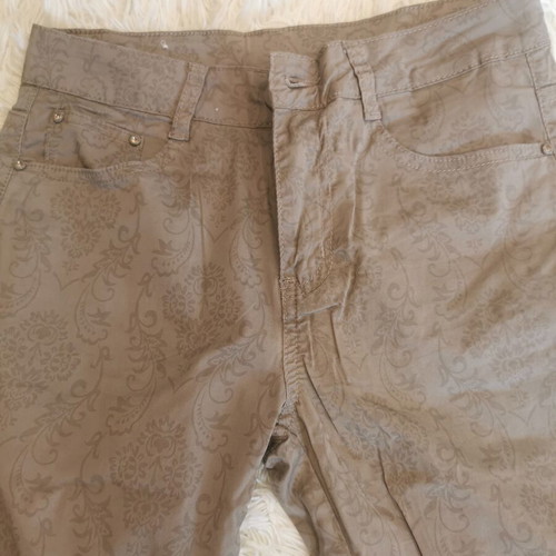 Summer fabric pants size M beige like new