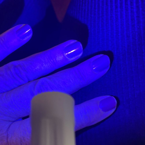 Set of 20 gel nails with tool kit and LED lamp new