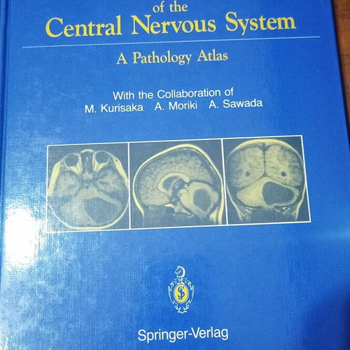 MRI of the Central Nervous System A Pathology Atlas used, English