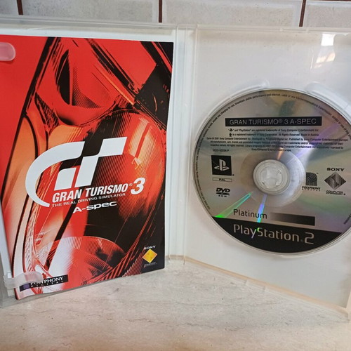 Gran Turismo 3 A-Spec Platinum PlayStation 2 like new