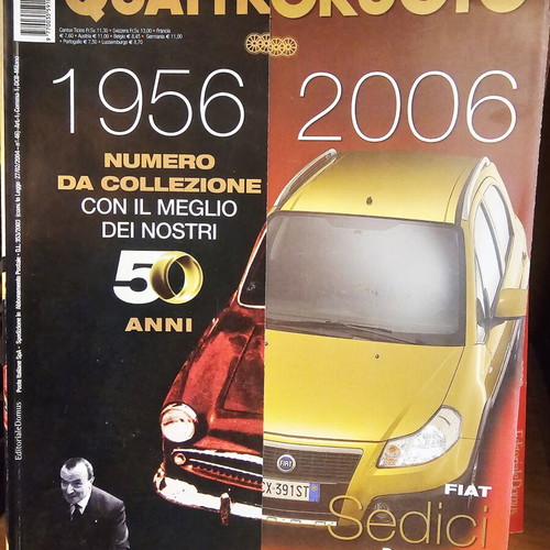 Quattroruote 50th Anniversary Magazine February 2006 like new