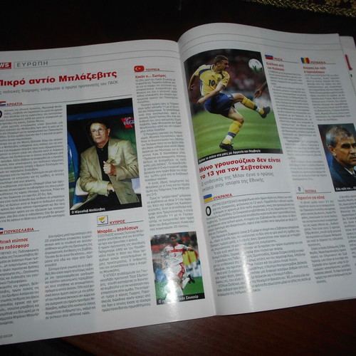 World Soccer No 3 December 2000 used, Greek edition