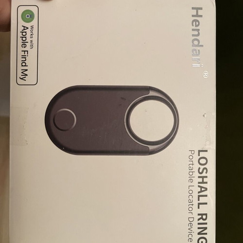 Hendari Loshall Ring smart tag set of 4 new, alternative to AirTag for iPhone