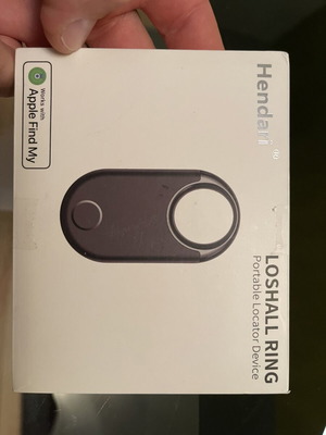 Hendari Loshall Ring smart tag set of 4 new, alternative to AirTag for iPhone