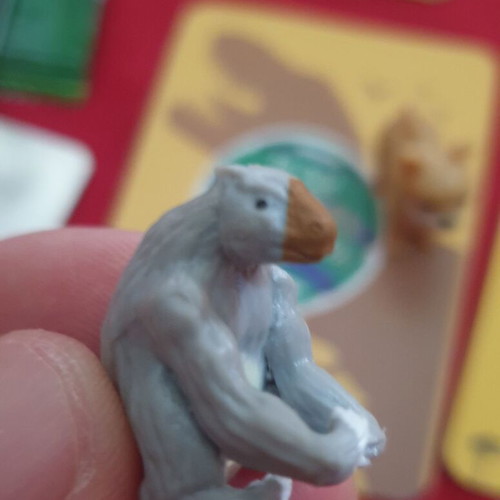 The Animals of the Planet Cards and Metal Tags with Miniature Figures New