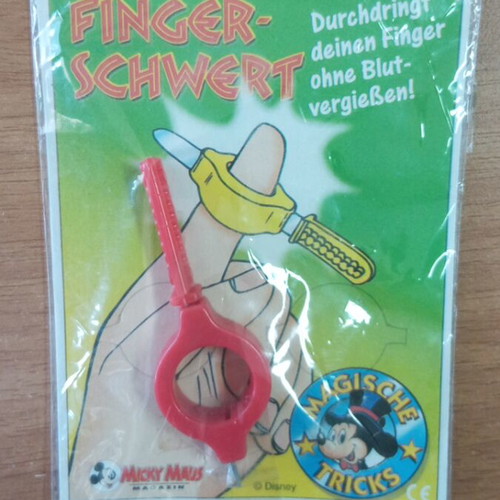 Disney Finger Schwert classic collectible magic prank toy new