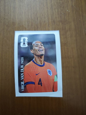 Virgil Van Dijk Panini x Coca Cola World Cup 2026 sticker like new