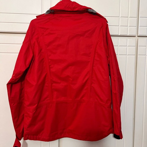 Admiral Men's Jacket Red With Grey Details Like New Size S