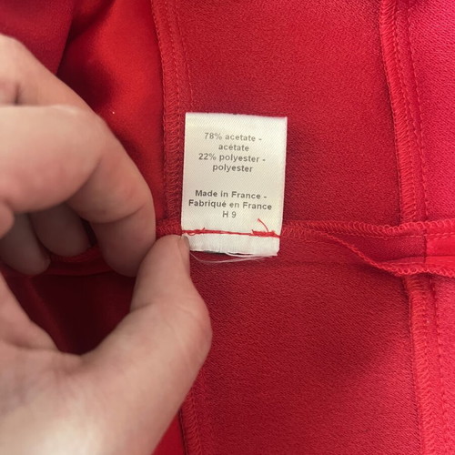 Joseph dress, size M, red