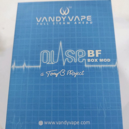 Vandyvape Pulse mech mod red new 18650-20700