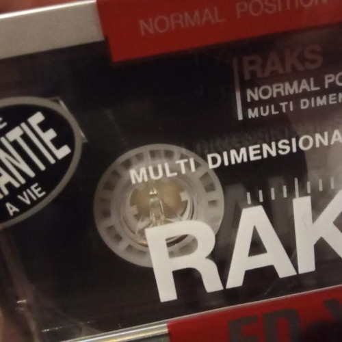 Raks 90-minute cassette tapes new, pack of 7