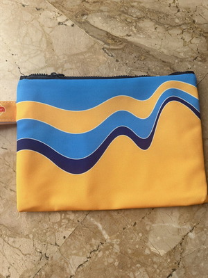 Carroten toiletry bag, yellow