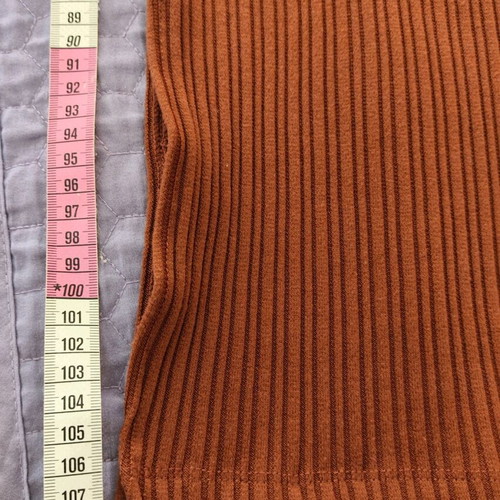 Brown ribbed pants Bershka like new, size S