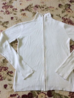 Zara Γυναικεία Ζακέτα M/L Λευκή Σε Άριστη Κατάσταση
