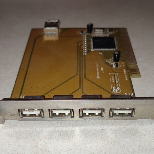 USB 2.0 4-Port PCI Card Ver1.2 used