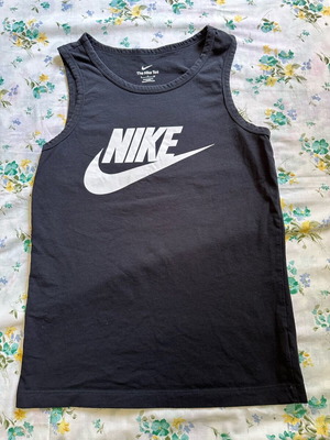 Nike Icon Futura Αθλητική Μπλούζα Κοντομάνικη Μαύρη Νέα