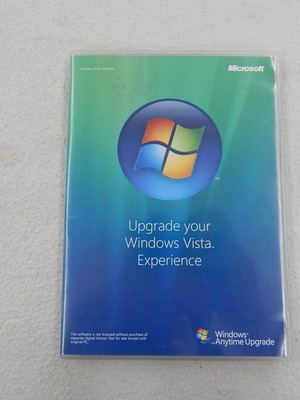 Αυθεντικό Windows Anytime Upgrade Microsoft 2006 με θήκη και οδηγίες