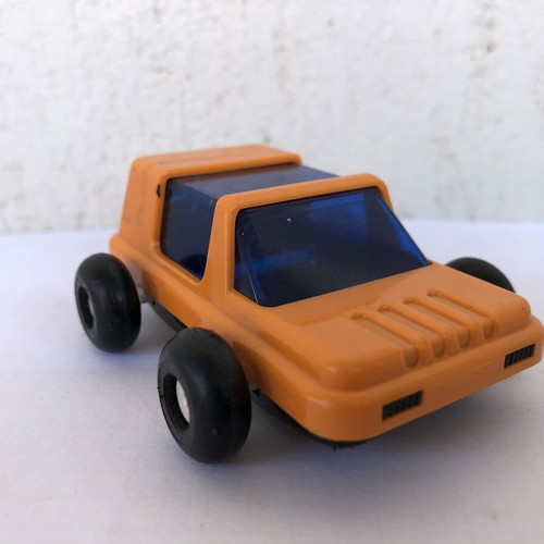 Vintage Space Car plastic toy used from 1970-80s