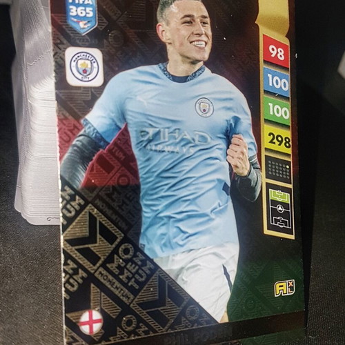 Phil Foden Momentum 2025 Panini Adrenalyn XL FIFA 365 card like new
