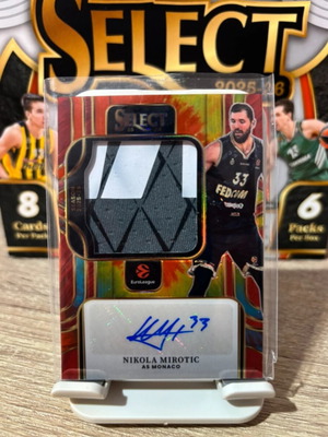 Nikola Mirotic Panini Select EuroLeague Basketball Card /25