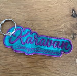 Karavan keychain new, purple