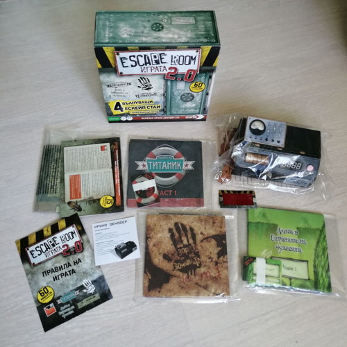 Escape room Eskape Room board game used