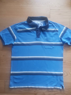 Commander men's shirt Medium like new, blue