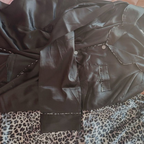 Satin pajama set new, size XXL but narrow like XL
