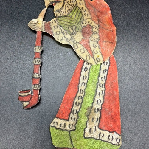 Authentic Handmade Leather Shadow Theatre Figure – Ali Pasha (25.5cm)