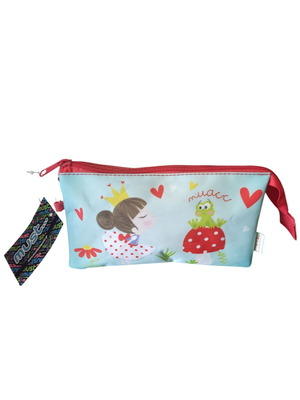 Must pencil case 3 compartments with zipper new