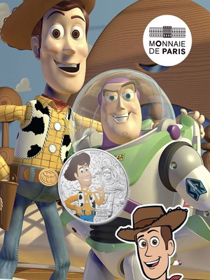 Νόμισμα Toy Story Disney Monnaies de Paris 10€ καινούργιο ασημένιο 333%