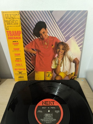 Salt-N-Pepa Tramp Remix βινύλιο μεταχειρισμένο, Hip-Hop