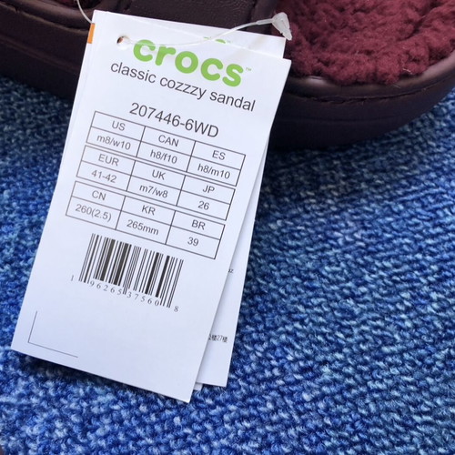 Crocs winter sandals new, size 41