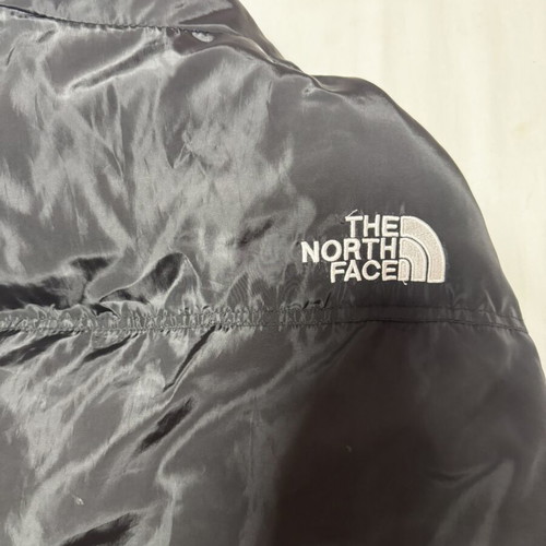 The North Face puffer vest, black, size M