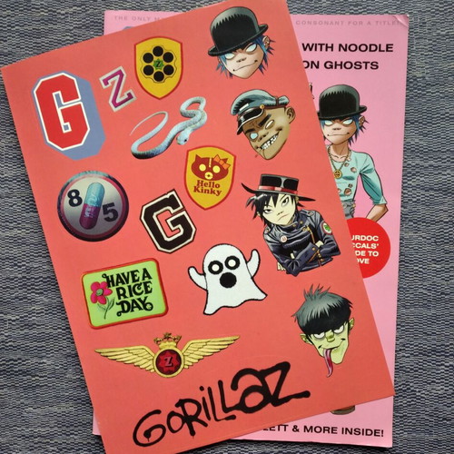 Gorillaz G Magazine 2017 used, UK visual band issue