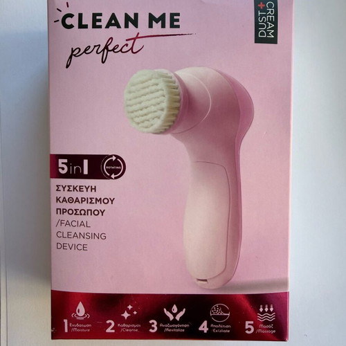 Facial cleansing device new (dust+cream)