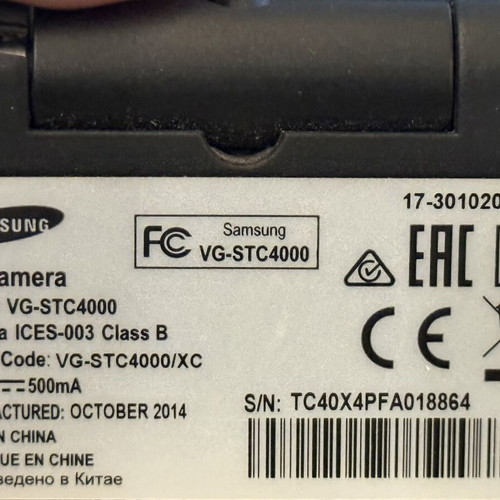 Samsung TV camera USB VG-STC4000 used
