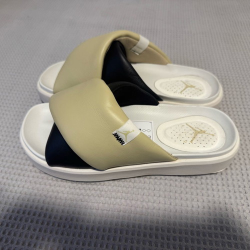 Nike Jordan Sophia slides new, black and beige